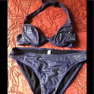 Victoria’s Secret purple bikini